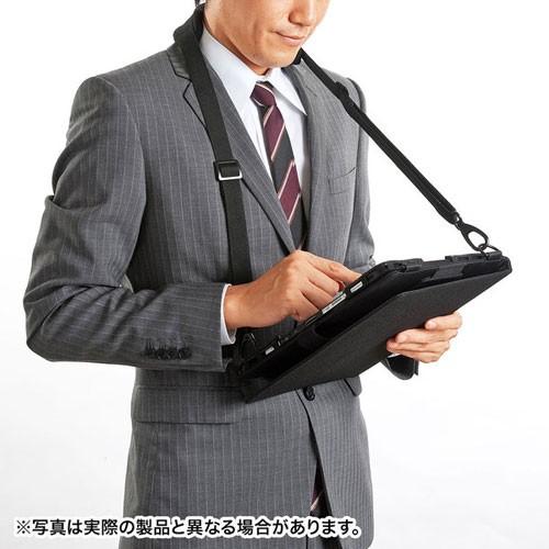 サンワサプライ ショルダーベルト付き13型タブレットPCケース PDA-TAB13｜cocoatta｜02