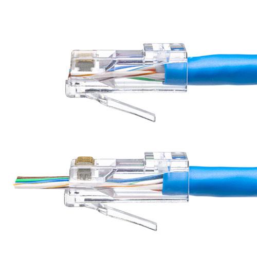 サンワサプライ RJ-45コネクタ カテゴリ6 貫通型 単線・より線共用 100個入 ADT-6RJKN-100｜cocoatta｜07