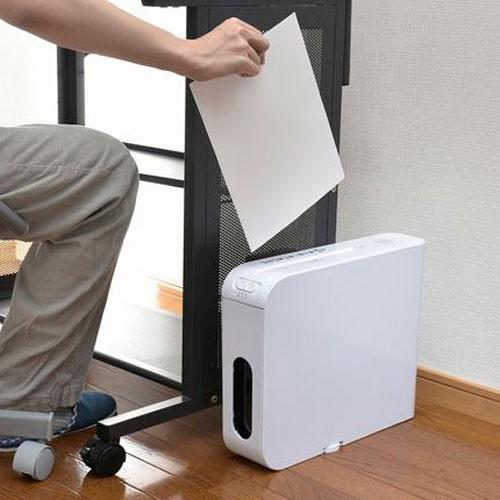 オーム電機 スリムマイクロカットシュレッダー SHR-MX700-W オーム電機 スリムマイクロカットシュレッダー SHR-MX700-W