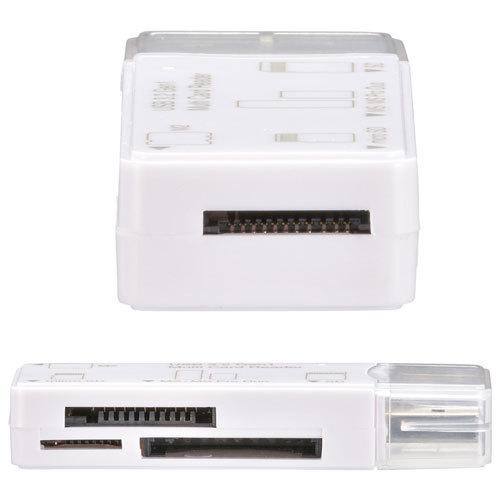 オーム電機 マルチカードリーダー 49メディア対応 USB3.2Gen1 ホワイト PC-SCRWU303-W｜cocoatta｜03