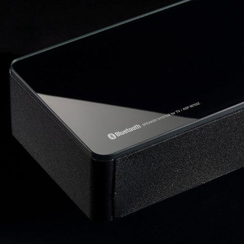 AudioComm ASP-W753Z BLACK テレビ用スピーカーシステム AudioComm Bluetoothテレビ用スピーカーシステム｜ASP-W753Z 03-1000
