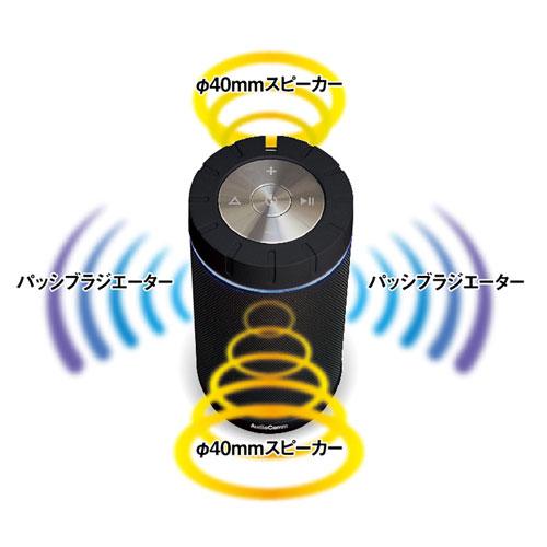 オーム電機 AudioComm ワイヤレス360スピーカー ASP-W360N｜cocoatta｜03