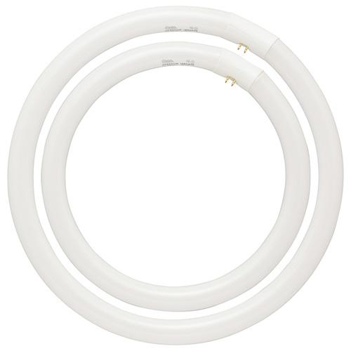 オーム電機 丸形蛍光ランプ 32形+40形 3波長形昼光色 長寿命タイプ 2本