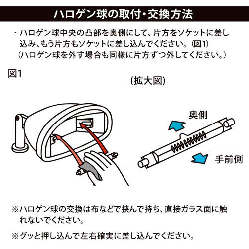 オーム電機 ハロゲン球 150W/110V 1個入 LS-P-1501 : cocoatta - 通販 