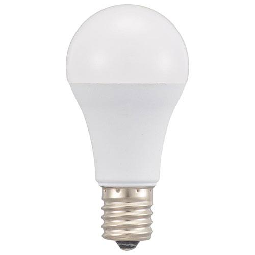 オーム電機 LED電球 小形E17 60形相当 電球色 2個入 LDA6L-G-E17 RA 2P 