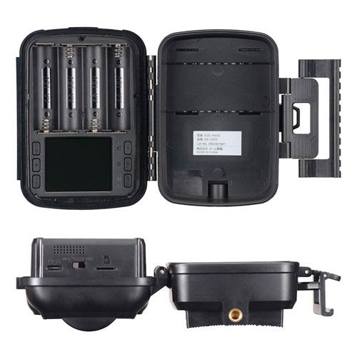 オーム電機 電池式トレイルカメラ ブラック OSE-PM10 : cocoatta