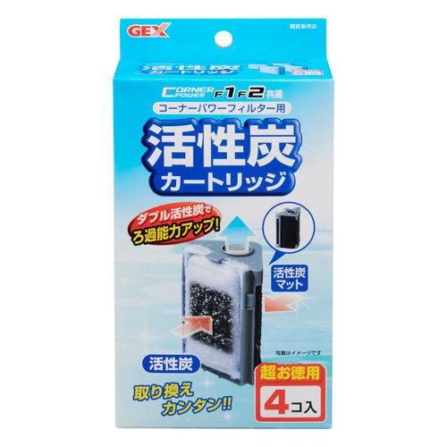 ジェックス コーナーパワーフィルター用活性炭カートリッジ 4コ入 Cocoatta 通販 Yahoo ショッピング