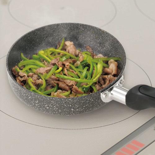 カクセー ロックンマーブル IH対応 ミニフライパン 16cm RM-11