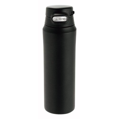 カクセー NEW ワンタッチボトル 500ml 真空二重構造 ブラック ON-50K