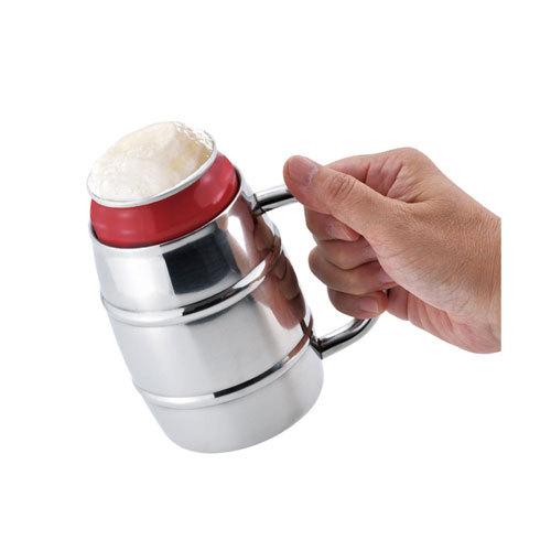 カクセー 真空二重 樽缶ジョッキ 350ml用 TJ-35 : cocoatta