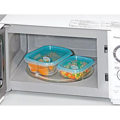 カクセー クリアブルーコンテナ ワンタッチ 10個入 CB-10PC