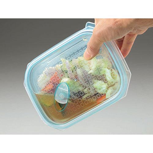 カクセー クリアブルーコンテナ ワンタッチ 10個入 CB-10PC : cocoatta