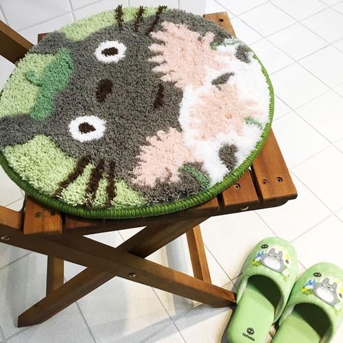 センコー SENKO となりのトトロ TOおはなやさん チェアマット 直径38cm