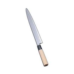 堺實光 紋鍛 刺身庖丁 片刃 33cm AZT1505