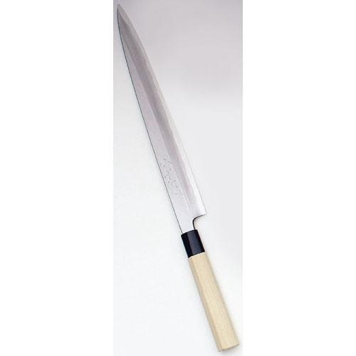 堺實光 特製霞 刺身 片刃 21cm 34401