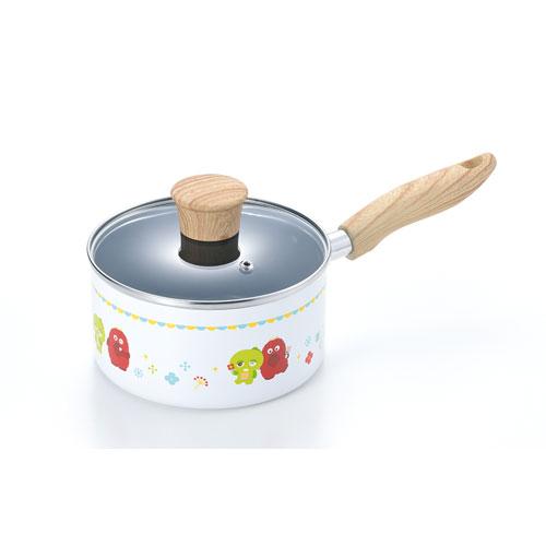 ガチャピン・ムック IH対応 片手鍋 16cm GM-105 : cocoatta - 通販