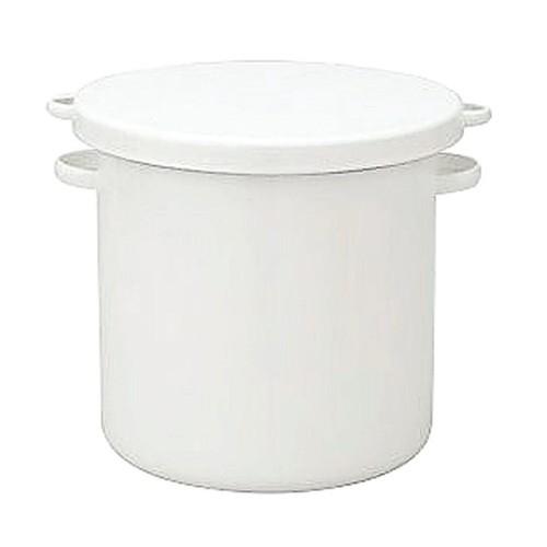 【美品】野田琺瑯ラウンドストッカー21cm★WRS-21★7Lキャニスター 野田琺瑯 White Series ラウンドストッカー 21cm WRS-21