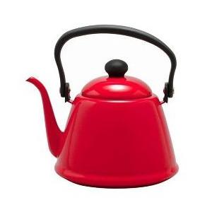 野田琺瑯 ホーロー ドリップケットルII DK-200 レッド 野田琺瑯
