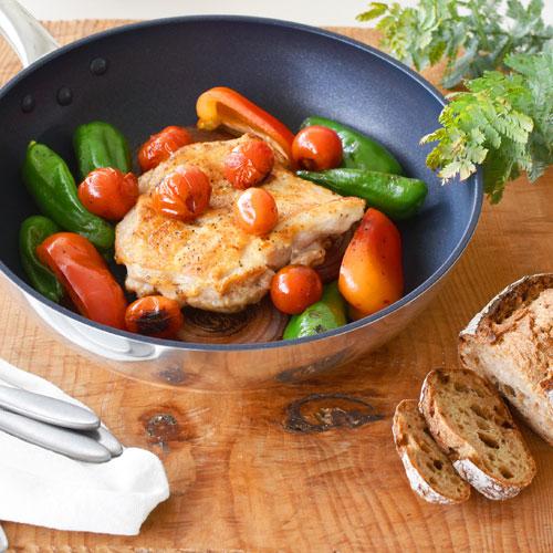 北陸アルミ センレンキャストFAN フライパン 28cm ガス火専用 ふっ素