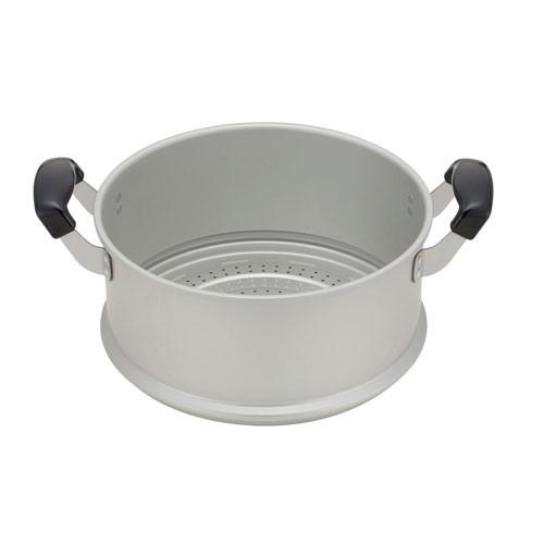 北陸アルミ ホクア アルマイト ゆうげ紀行 セイロのみ 24cm : cocoatta