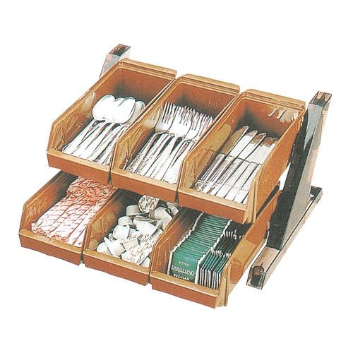 本間冬治工業 オーガナイザー 2段3列 ブラウン : cocoatta - 通販