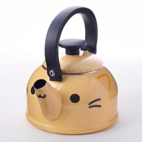 富士ホーロー どうぶつやかん ケトル 1.8L ねこ DOY-1.8K.N : cocoatta