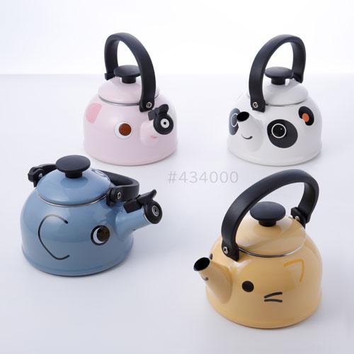 富士ホーロー どうぶつやかん ケトル 1.8L ねこ DOY-1.8K.N : cocoatta