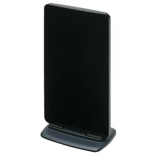 マスプロ電工 ブースター内蔵 UHF 卓上アンテナ ブラック UTA2B（BK）