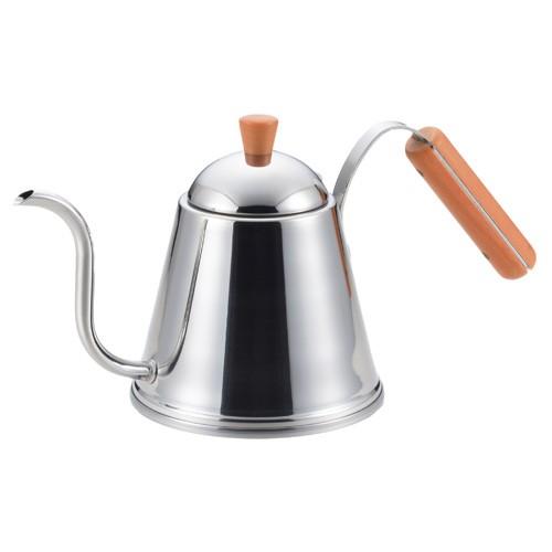 ドリップケトル 直火 コーヒー cafe 木柄ドリップケトル 日本製 燕三条
