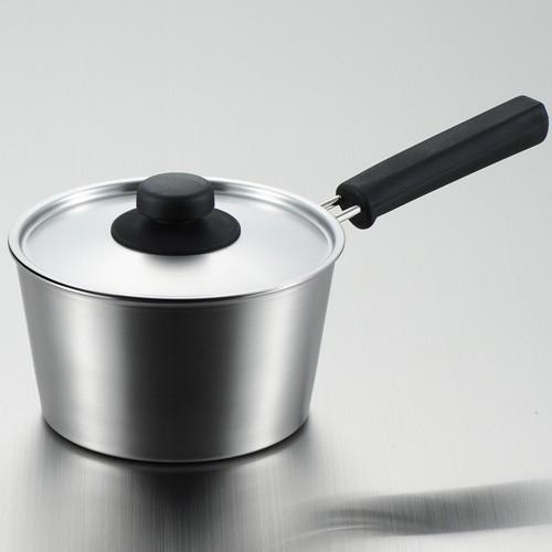 ヨシカワ シーズ・クッキング 鍋 16cm 片手鍋 IH対応 直火対応