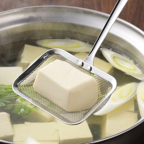 ヨシカワ 料理のいろは 角型かす揚げ YJ3765 かす揚げ 四角 角型 角