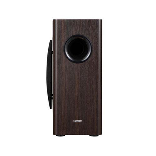 Edifier製 パワードサブウーファー T5s ブラウン 70W スピーカーに数珠