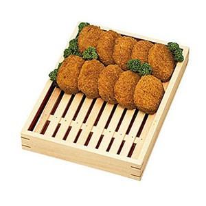 ヤマコー 白木デリカバット 中 目皿付 KY-27S 44202