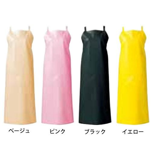 ワコウ マイティクロス エプロン 胸当てタイプ LL イエロー E1001-33