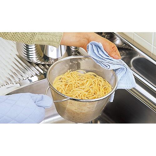 金伊工業 シェイプライン共柄パスタストレーナー18cm SH-018