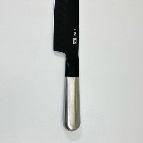 LIVEON 三徳包丁 ブラック 175mm : cocoatta - 通販 - Yahoo!ショッピング