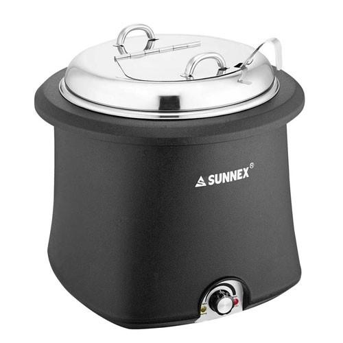 SUNNEX サンネックス ＳＸ　電気式スープウォーマー　E07-1001　ステンレス蓋仕様　10L サンネックス SX 電気式スープウォーマー E07-1001 ステンレス蓋仕様