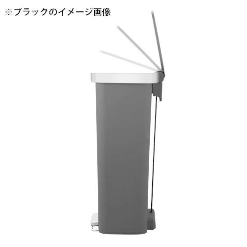 一年保証 EKO ハナステップピン 45L ホワイト ペダル式 キャスター付