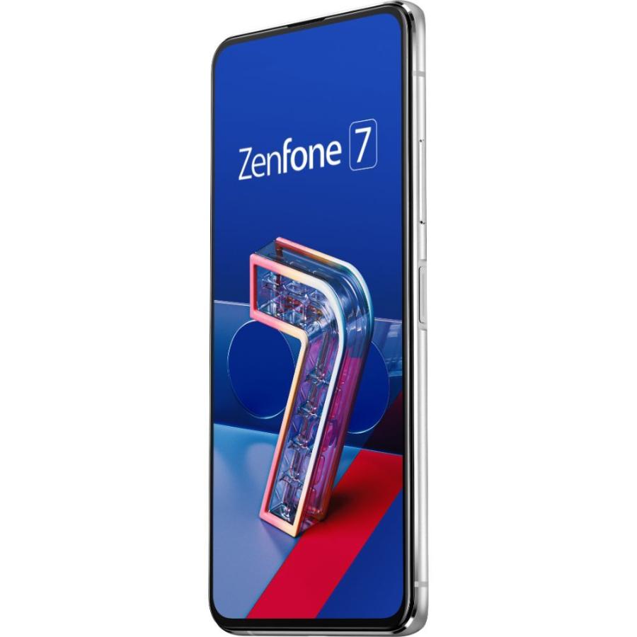 限定品】 ASUS ZenFone 7 SIMフリースマートフォン パステルホワイト