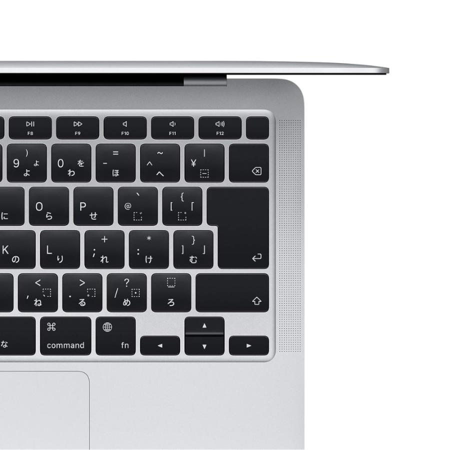 Apple アップル MacBook Air 13インチ MGN93J/A (Retina Apple M1チップ 8コアCPU 7コアGPU 8GB 256GB SSD 日本語キーボード) シルバー 国内正規品｜cocoawebmarket｜03