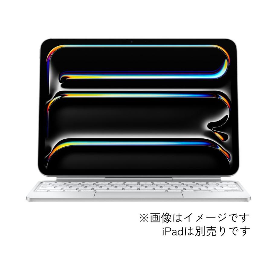 Apple純正 Magic Keyboard 11インチ用 日本語 11インチiPad Air（M2）用Magic Keyboard - 日本語 - ホワイト