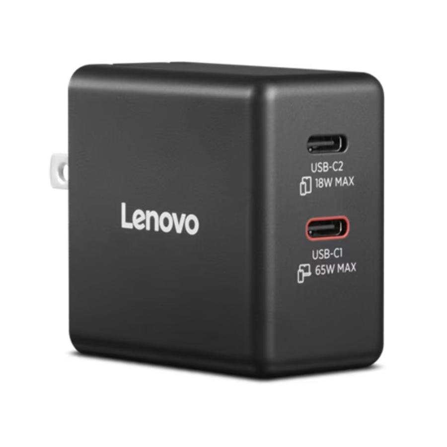 Lenovo（レノボ） 65W デュアルUSB Type-C GaN ACアダプター