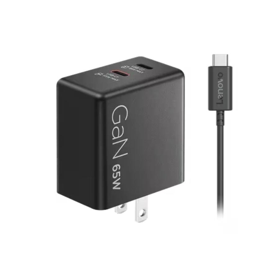 Lenovo（レノボ） 65W デュアルUSB Type-C GaN ACアダプター