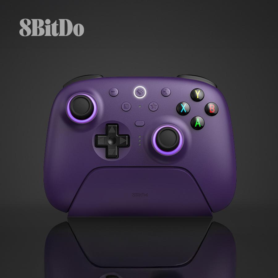8BitDo 8BitDo Ultimate 2 Wireless Purple 無線 有線 ゲーム