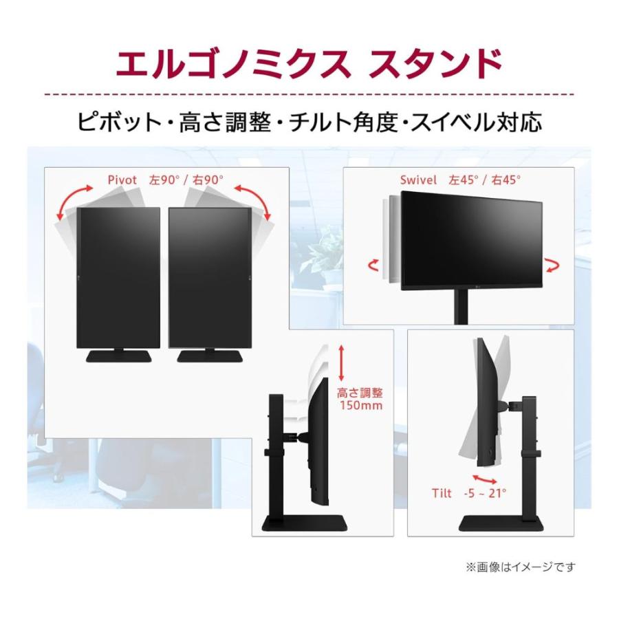 LGエレクトロニクス LG Electronics モニター ディスプレイ 27BA450-B