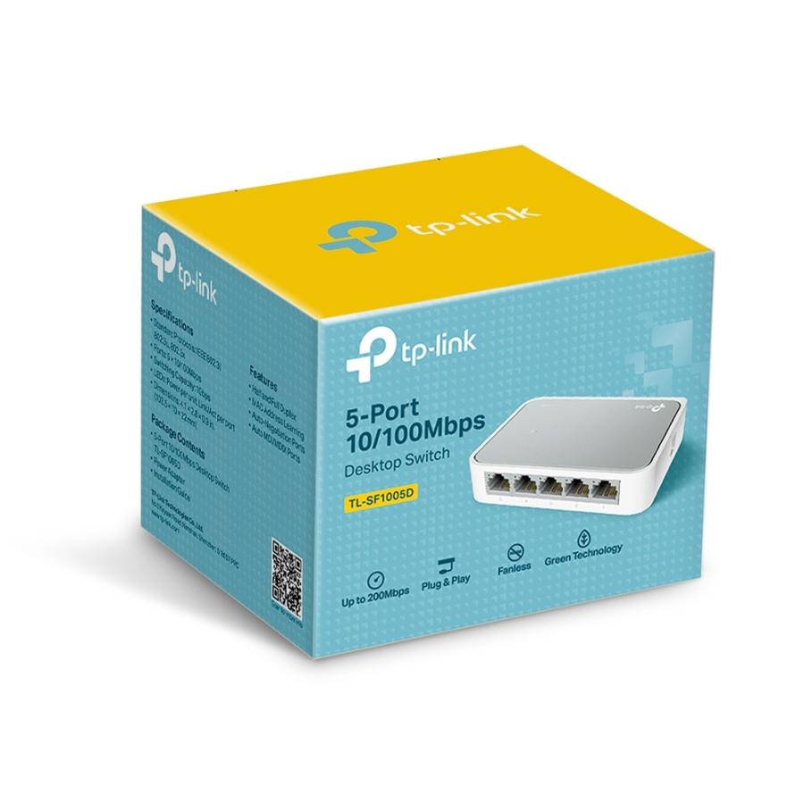 【メーカー直送品】 TP-Link 5ポート 10/100Mbps デスクトップ スイッチ TL-SF1005D|cocoawebmarket|03