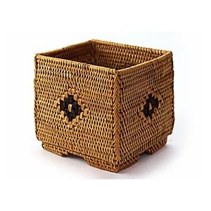 アタ 小物入れ(スクエア) アジアン雑貨 バリ おしゃれ かご リゾート