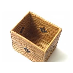 アタ製インセンスBOX1 アジアン雑貨 バリ かご リゾート アタ製品 バリ