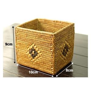 アタ製インセンスBOX1 アジアン雑貨 バリ かご リゾート アタ製品 バリ