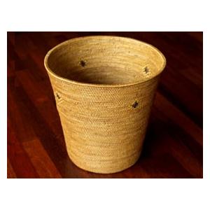 新品】バリ島 トゥガナン村 アタ マルチボックス ゴミ箱 大型 バリ島